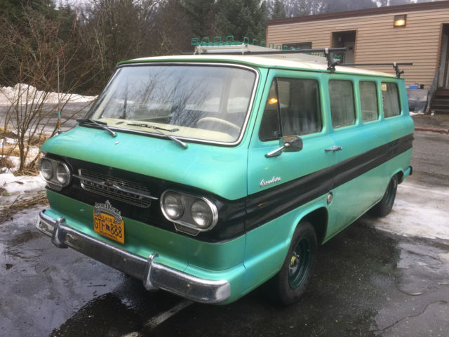 1961 Chevy Corvair Greenbrier Van w/ Extra Engine, Trans, Transaxle & Lots More. 1961 Chevrolet Corvair