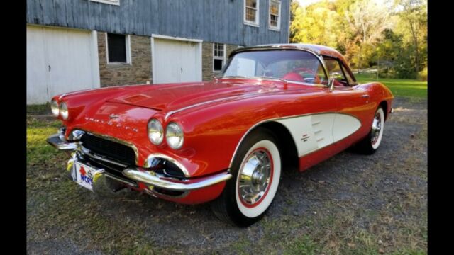 1961 Chevy Corvette Number's Matching Frame-off Restoration Gorgeous! 1961 Chevrolet Corvette