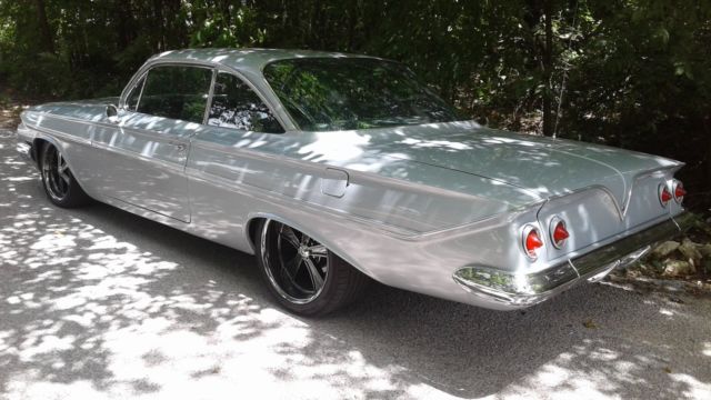 1961 chevy impala bubble top pro touring resto mod bel air 1961 Chevrolet Impala