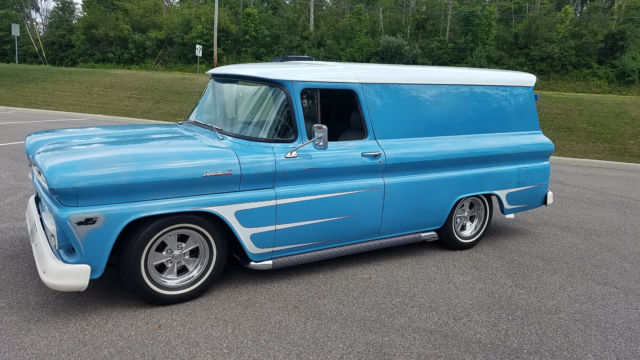1961 Chevy Panel Truck Custom Hot Rod Show truck Drag Rat Rod Vintage 1961 Chevrolet Apache 10 Panel Delivery