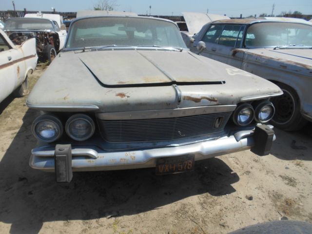 1961 Chrysler Imperial Crown 4dr Hardtop Solid California Project Car Fins 1961 Chrysler Imperial