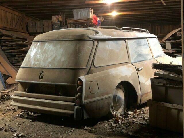 1961 Citroen id 19 SAFARI WAGON BARN FIND Rat Rod Steam Punk 1961 Citroën Safari
