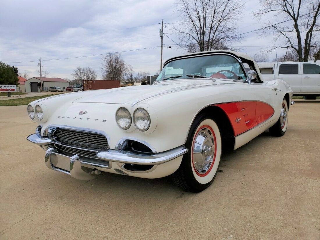 1961 CORVETTE #'S 283/270HP DUAL QUAD EXTREMELY NICE 1961 Chevrolet Corvette 283/270HP