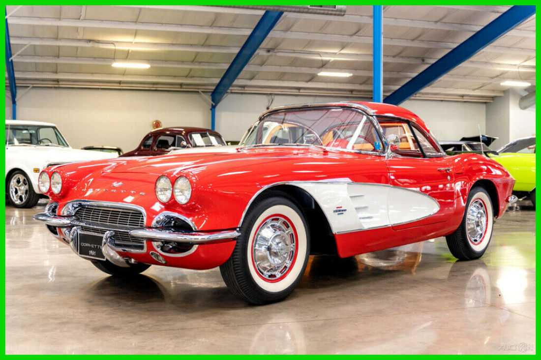 1961 Corvette 283ci/270hp 2x4bbl Hardtop Convertible Restored 61 C1 1961 Chevrolet Corvette 1961 Corvette 283ci/270hp 2x4bbl Hardtop Convertible 61
