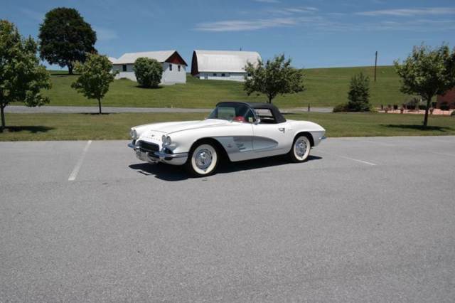 1961 Corvette Conv *FrameOff*2x4s283/245hp*4spd*L@@K 1961 Chevrolet Corvette Frame Off Restored 245hp 2x4s #s matching