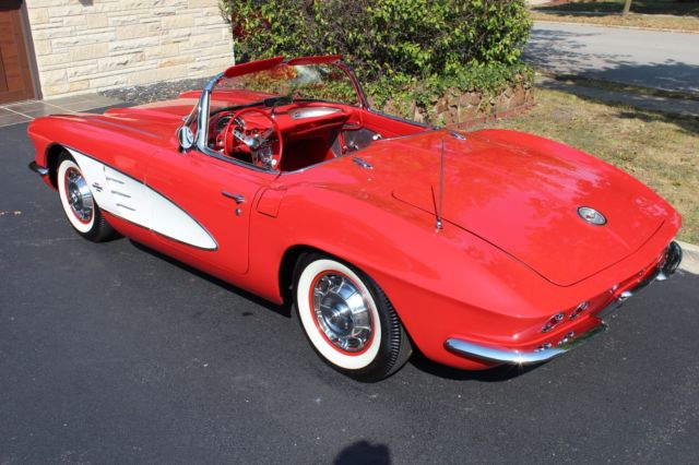 1961 Corvette # Match Dual Quads 1961 Chevrolet Corvette #'s Matching