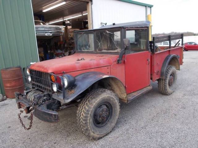 1961 Dodge 4X4 Power Wagon M37 B1 Military Pickup Truck, 4 Speed Manual, Winch 1961 Dodge Other Pickups Military