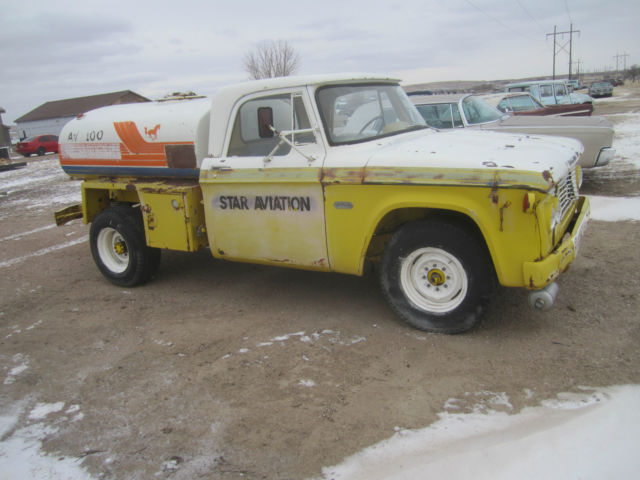 1961 Dodge Fuel Truck Mobil Mopar Gas Station Memorabilia Antique Gas Pump 1961 Dodge Other Pickups