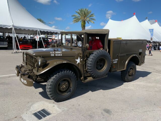 1961 DODGE M37 PICK UP FRAME OFF RESTORATION MILITARY PICK UP 4X4 MAKE OFFER 1961 Dodge Other
