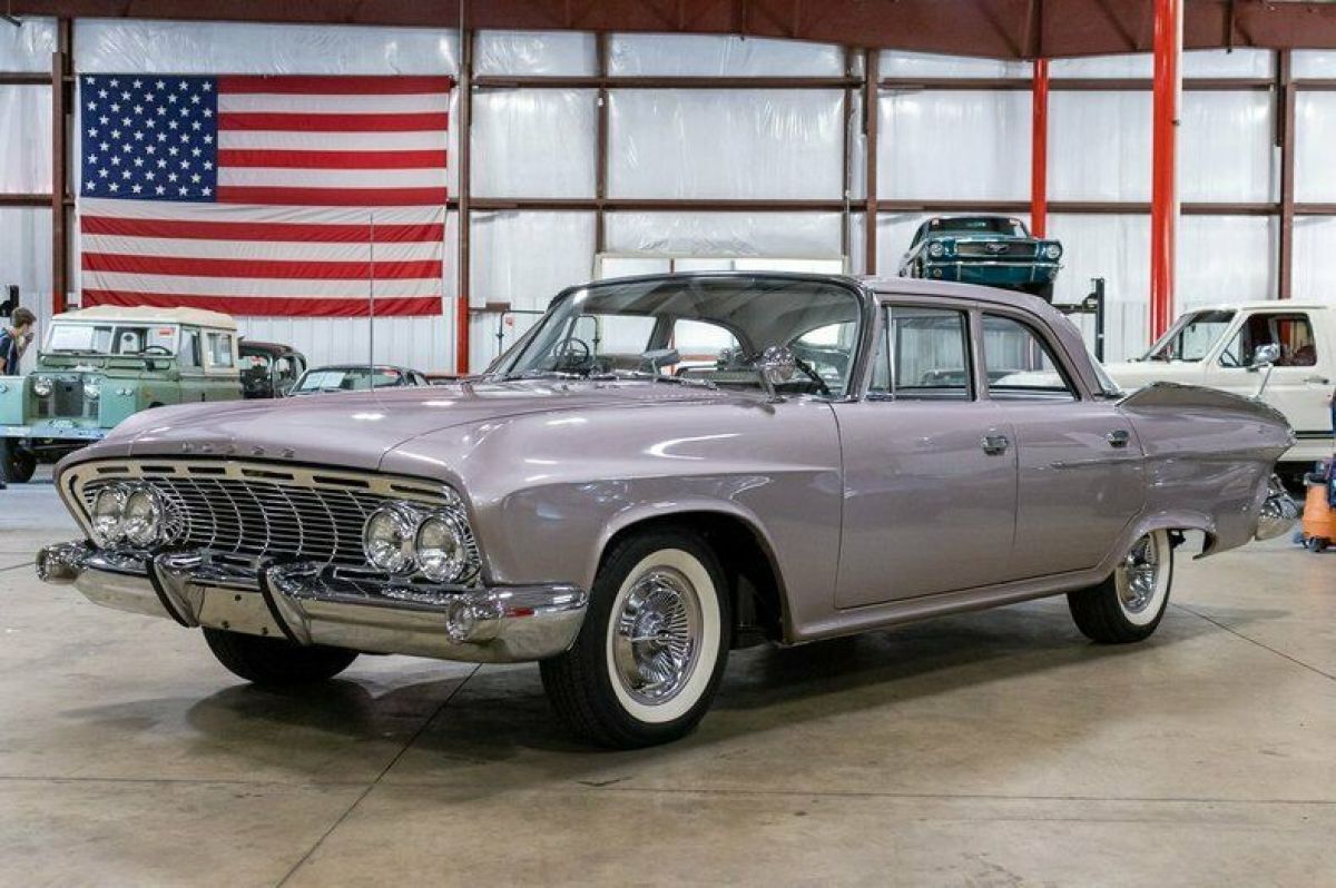 1961 Dodge Seneca 1588 Miles Rose Pink Metallic Sedan 318ci V8 3-Speed Manual 1961 Dodge Seneca