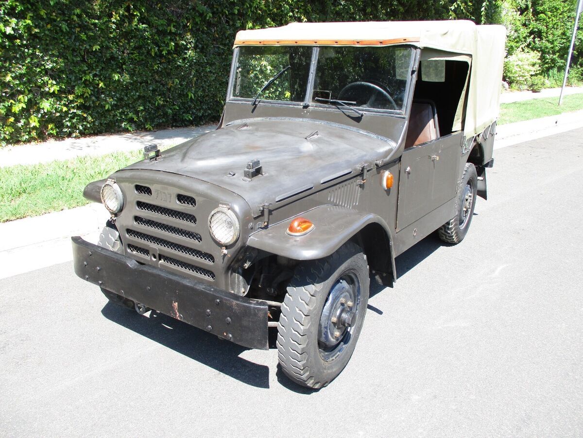 1961 FIAT AR59 CAMPAGNOLA. LAND ROVER STYLE 4x4. Ex Italian Army. 1961 Fiat Other