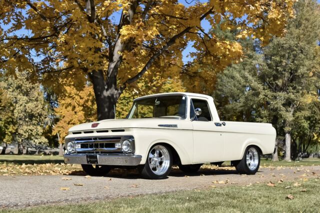 1961 Ford F-100 14,200 Miles Cream / White 351 Windsor Automatic 1961 Ford F-100 --