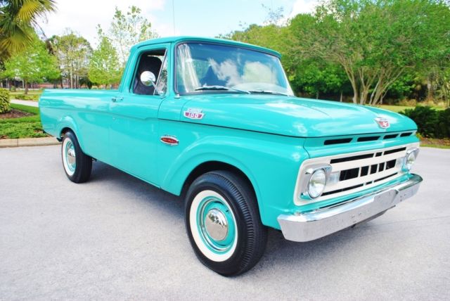1961 Ford F-100 4 x 4 a/c.p.s/p.b frame off 1 of a Kind Runs and Drives Amazing 1961 Ford F-100 Restomod Full Nut & Bolt Frame Off Restoration A/C
