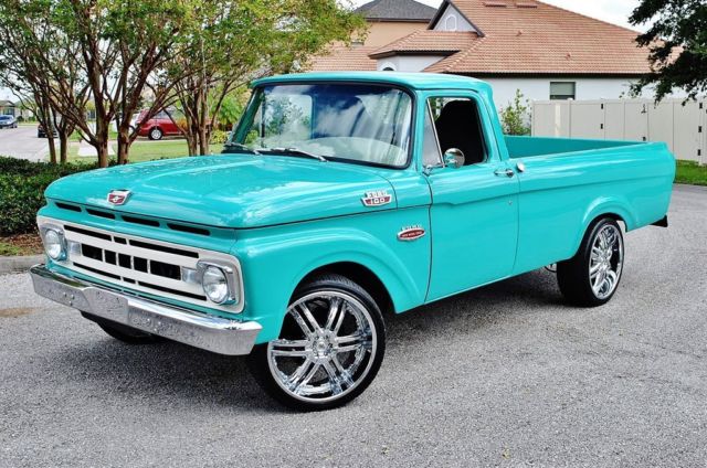 1961 Ford F-100 Custom Restomod Fully Restored Nut & Bolt V8 A/C - photo 12