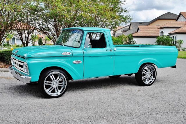 1961 Ford F-100 Custom Restomod Fully Restored Nut & Bolt V8 A/C - photo 13