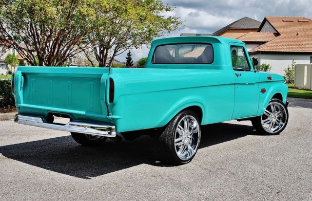 1961 Ford F-100 Custom Restomod Fully Restored Nut & Bolt V8 A/C - photo 4