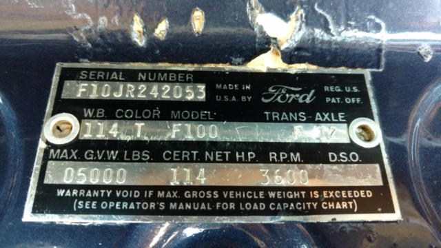1961 Ford F-100 Unibody - photo 10