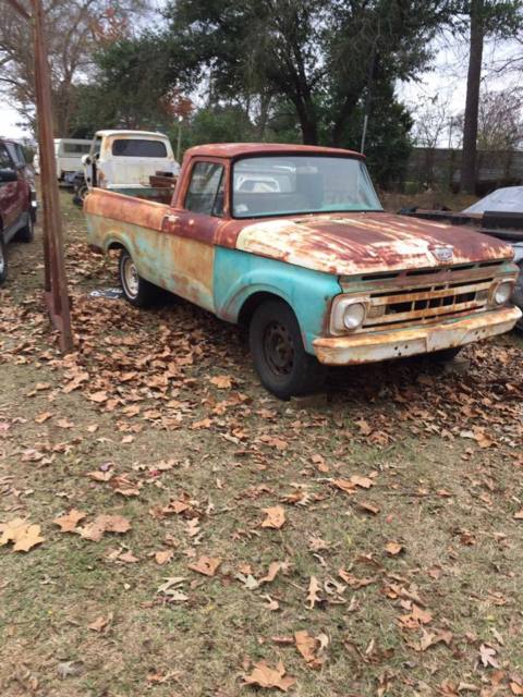 1961 FORD F100 SWB UNIBODY, PARTS OR RESTORE, NO MOTOR OR TRANNY 1961 Ford Other Pickups