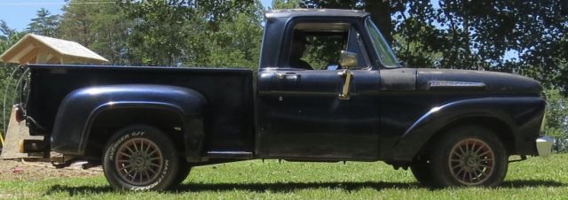1961 Ford F100 Truck w/Wooden Bed, Runs Good, Step Side Short Bed, 'REDUCED 1961 Ford Other Pickups