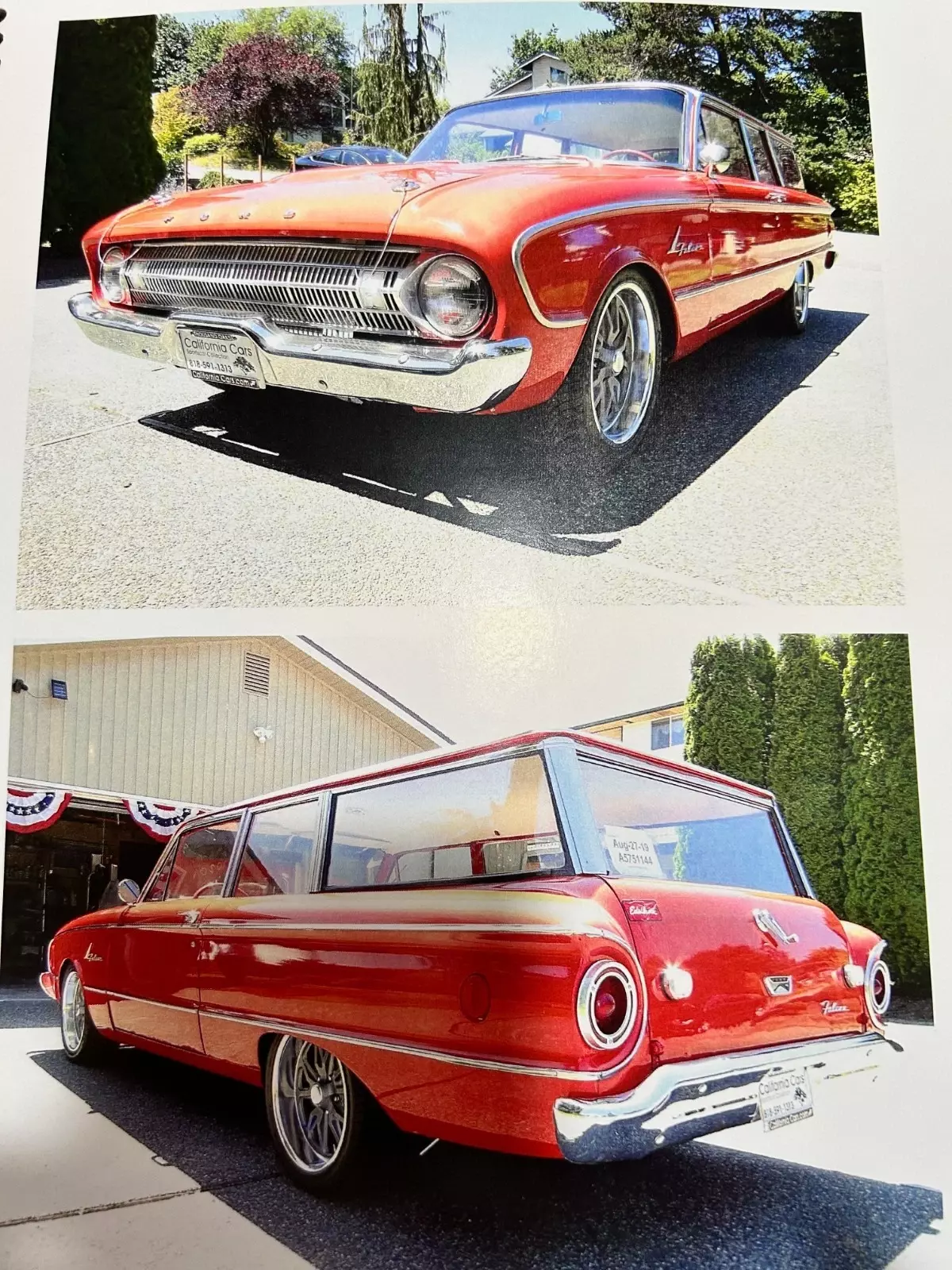 1961 Ford Falcon 2 Door Ranch Wagon