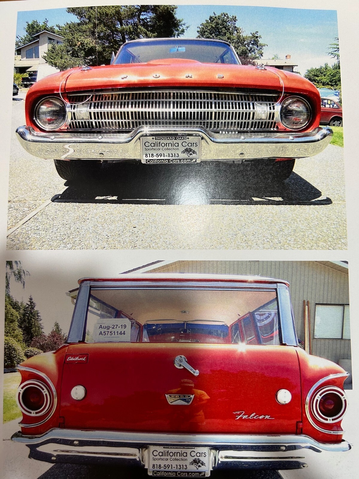 1961 Ford Falcon 2 Door Ranch Wagon - photo 5