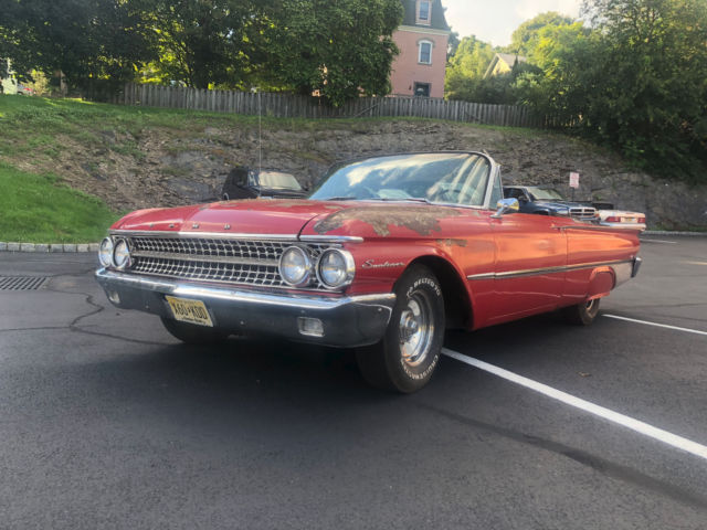 1961 Ford Galaxie Sunliner Convertible, older restoration, turn key, drive home! 1961 Ford Galaxie Sunliner