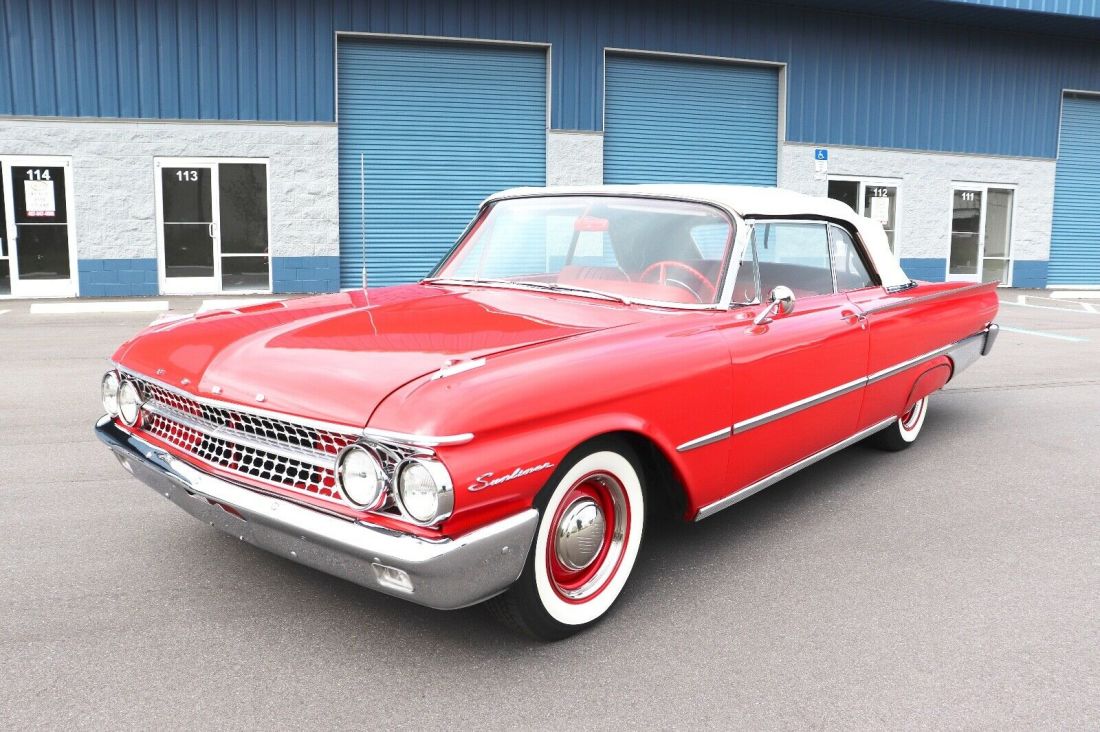1961 Ford Galaxie Sunliner Z-Code 390 Restored - photo 2