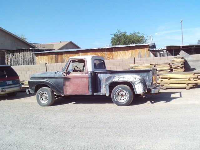 1961 Ford Stepside 1/2 ton Short Bed Pickup one of two listed 1961 Ford F-100