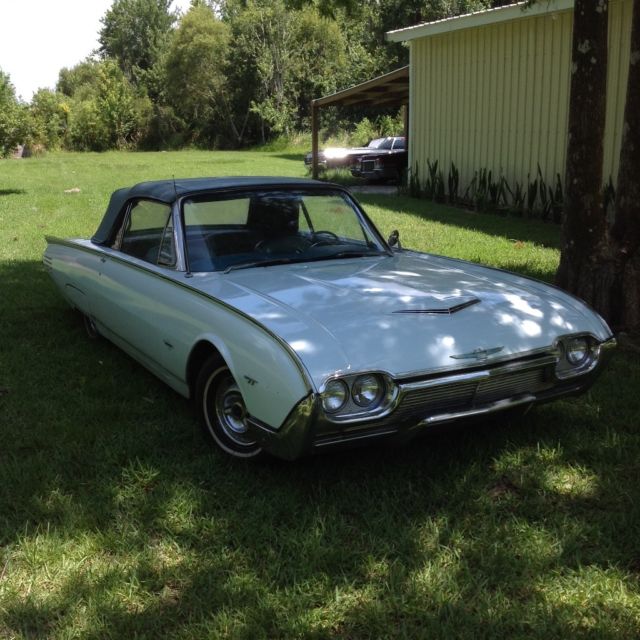 1961 ford thunderbird convertible 390cui power top clean driver 1961 Ford Thunderbird