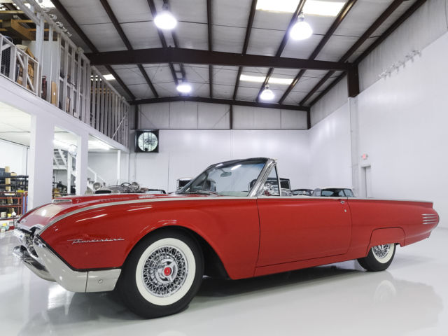 1961 FORD THUNDERBIRD CONVERTIBLE, LONG-TERM OWNERSHIP! CORRECTLY DATED 390CI V8 1961 Ford Thunderbird Convertible, 59,000 ORIGINAL MILES!