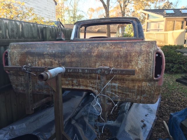 1961 Ford Unibody Pick Up and Rotisserie 1961 Ford F-100