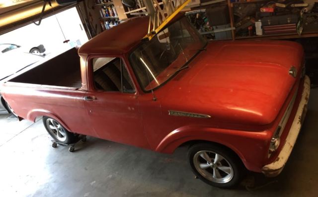 1961 Ford Unibody Shortbed Lightning Truck 1961 Ford F-100 Lighning