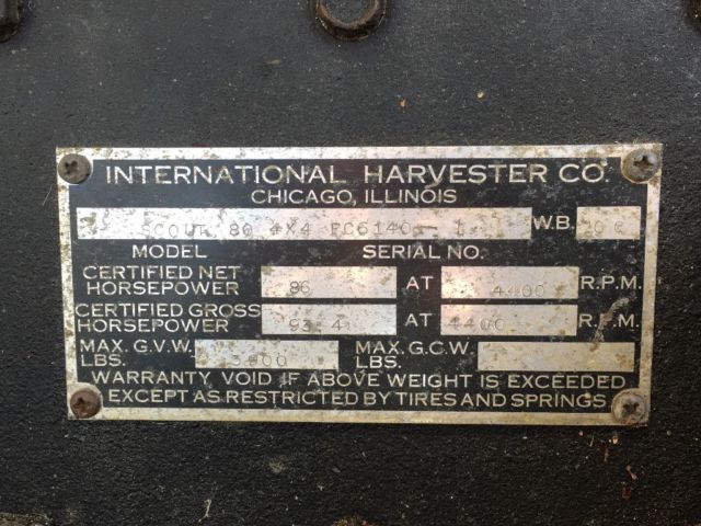 1961 International Harvester Scout 4x4 - photo 13