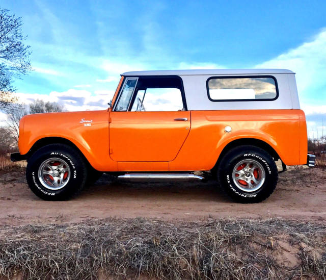 1961 International Harvester SCOUT 80 4x4 V8 70s Custom BRONCO IH 1961 International Harvester Scout 70s Custom