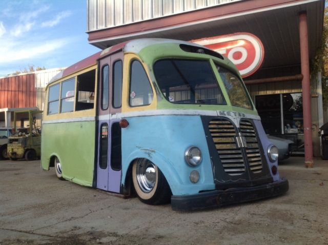 1961 international ih metro short school bus bagged street rod rat rod Coe divco 1961 International Harvester Other Metro short school bus