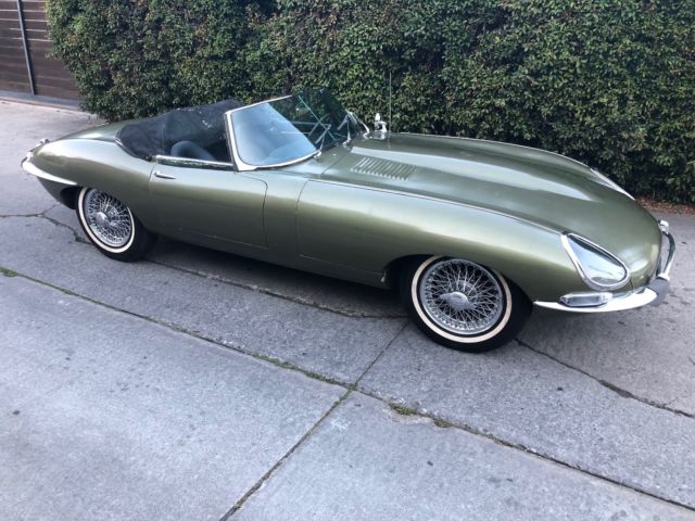 1961 Jaguar E Type 3.8 L "FLAT FLOOR" Roadster Over 60 Pix + Video! 1961 Jaguar E-Type Black