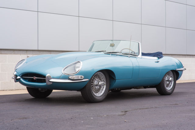 1961 Jaguar E-Type Roadster (OTS), Restored, Numbers Matching, Flat Floor, 3.8L 1961 Jaguar E-Type Roadster