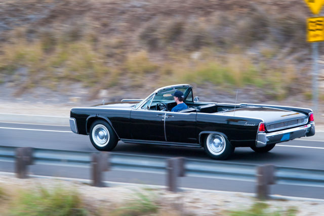 1961 Lincoln Continental Convertible Black on Black 1961 Lincoln Continental