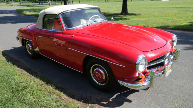 1961 Mercedes-Benz SL-Class 190-SL Convertible, includes hardtop