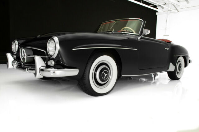 1961 Mercedes-Benz 190-Series Black Gorgeous Red Leather - photo 10