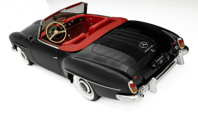 1961 Mercedes-Benz 190-Series Black Gorgeous Red Leather - photo 12