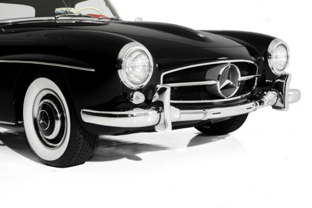 1961 Mercedes-Benz 190-Series Black Gorgeous Red Leather - photo 5