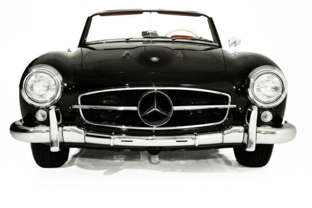1961 Mercedes-Benz 190-Series Black Gorgeous Red Leather - photo 6