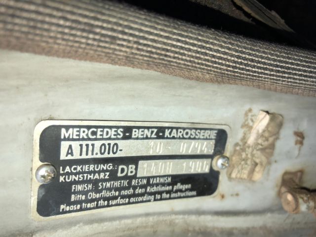 1961 Mercedes-Benz 200-Series - photo 12