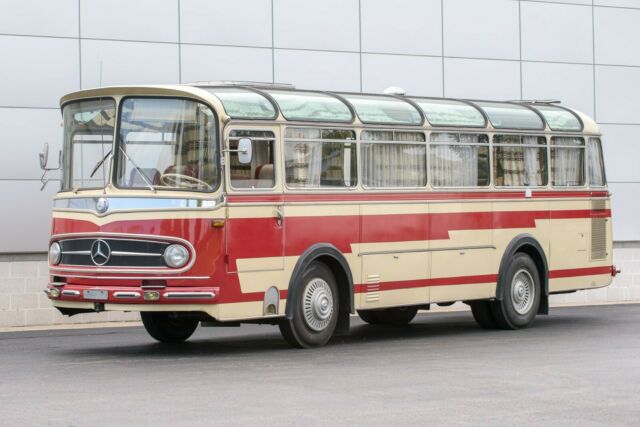 1961 Mercedes-Benz 0321H Bus, Former Swiss Hockey Team Bus, RV Configuration 1961 Mercedes-Benz 0321H Bus