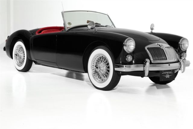 1961 MG MGA 1600 Mark II Convertible Black, Red Convertible 1961 MG MGA 1600 Mark II Convertible Black, Red