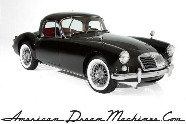 1961 MG MGA Black/Red, 1600cc 4-Spd, 1 of 561 Coupe 1961 MG MGA Black/Red, 1600cc 4-Spd, 1 of 561