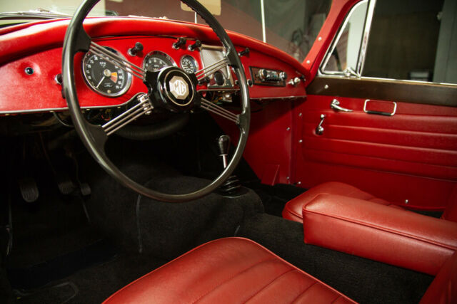 1961 MG MGA Black/Red, 1600cc 4-Spd, 1 of 561 - photo 12