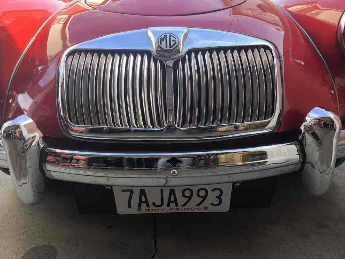 1961 MG MGA Convertible Red RWD Manual 1961 MG MGA