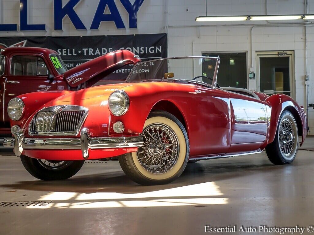 1961 MG MGA Roadster 21851 Miles Red convertible 1961 MG MGA Roadster